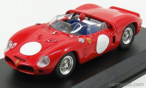 FERRARI DINO 246SP ch.0796 SPIDER FANTUZZI N 0 PROVA 1961