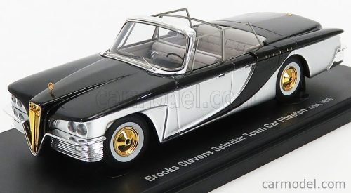 BROOK STEVENS  SCIMITAR TOWN CAR PHAETON USA CABRIOLET OPEN 1959  SILVER BLACK