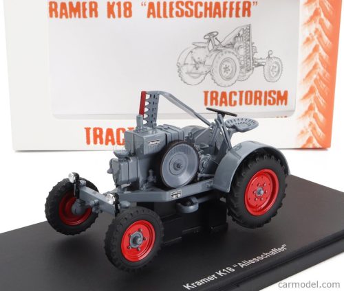 KRAMER  K18 ALESSCHAFFER TRACTOR GERMANY 1936  GREY RED