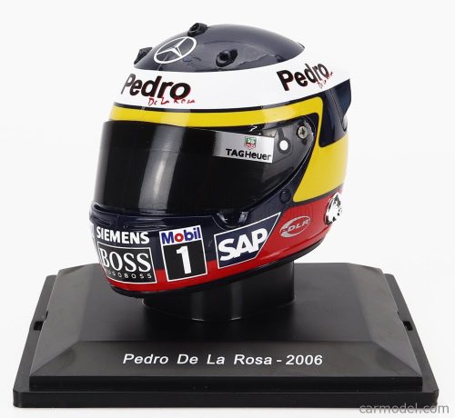 SISAK  F1  CASCO - McLAREN MP4/20 MERCEDES N 4 SEASON 2006 PEDRO DE LA ROSA