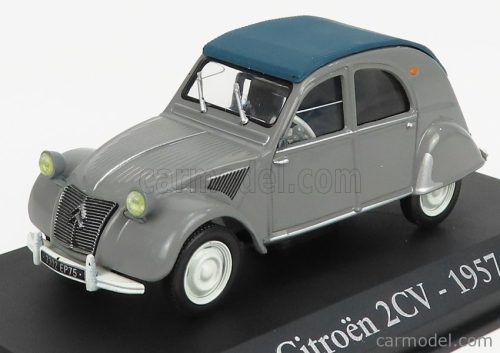 CITROEN  2CV CABRIOLET CLOSED 1957 - CON VETRINA - WITH SHOWCASE  GREY