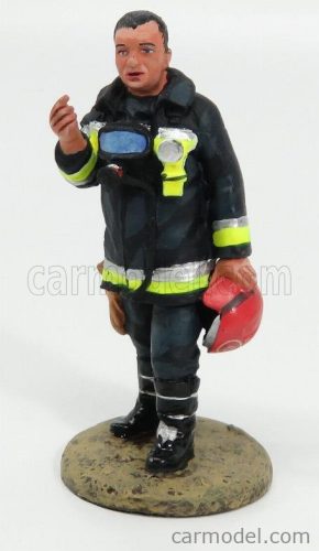 VIGILI DEL FUOCO  VIGILE DEL FUOCO SPAGNOLO FIREMAN BARCELONA SPAIN 2002  BLUE