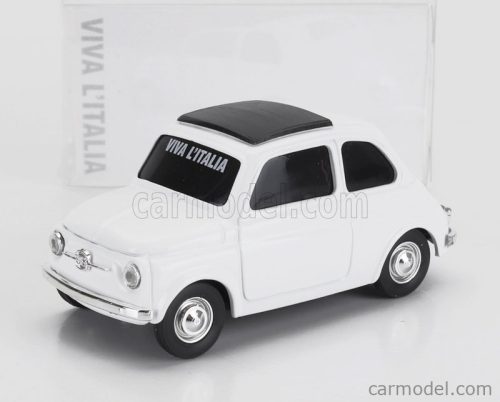 FIAT  500 1965 - VIVA L'ITALIA - GIORNATA DELL' UNITA' NAZIONALE E DELLE FORZE ARMATE  WHITE