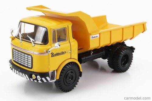 BARREIROS  PUMA TRUCK CASSONE RIBALTABILE MOVIMENTO TERRA 2-ASSI 1961  YELLOW