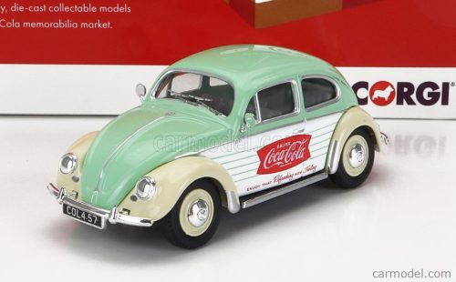 VOLKSWAGEN  BEETLE MAGGIOLINO COCA-COLA 1951  GREEN WHITE BEIGE