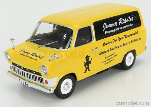 FORD ENGLAND  TRANSIT MKI VAN JIMMY RIDDLES 1970  YELLOW