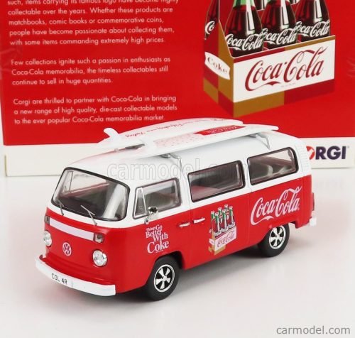 VOLKSWAGEN  T1 MINIBUS COCA-COLA WITH SURFBOARD 1961