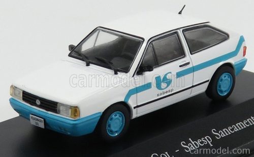 VOLKSWAGEN  GOL SABESP SANEAMENTO BASICO 1980  WHITE LIGHT BLUE