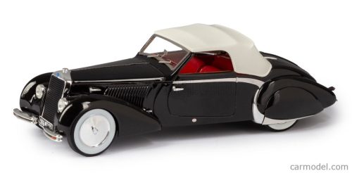 DELAGE  D6-70 CABRIOLET LETOURNEUR & MARCHAND CLOSED 1939  BLACK WHITE