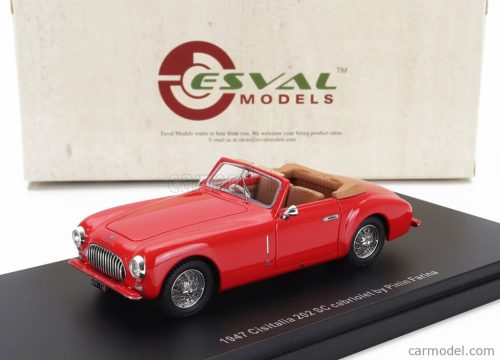 CISITALIA  202 SC STABILIMENTI FARINA CABRIOLET OPEN 1947  RED