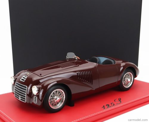 FERRARI  125S 1947 - WITH OPENABLE FRONT BONNET  BORDEAUX