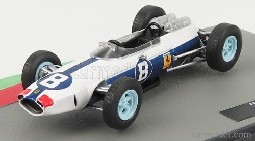 FERRARI  F1  512 N 8 3rd MEXICO GP 1964 LORENZO BANDINI  WHITE BLUE