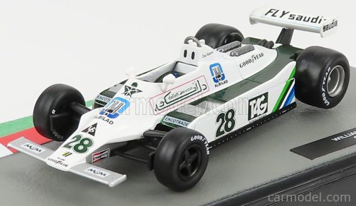 WILLIAMS  F1  FW07 N 28 SEASON 1979 CLAY REGAZZONI  GREEN WHITE