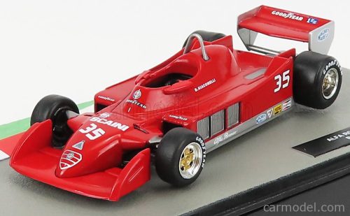 ALFA ROMEO  F1  177 N 35 SEASON 1979 BRUNO GIACOMELLI  RED WHITE