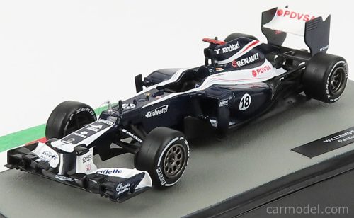 WILLIAMS  F1  FW34 COSWORTH N 18 SEASON 2012 PASTOR MALDONADO  BLUE WHITE