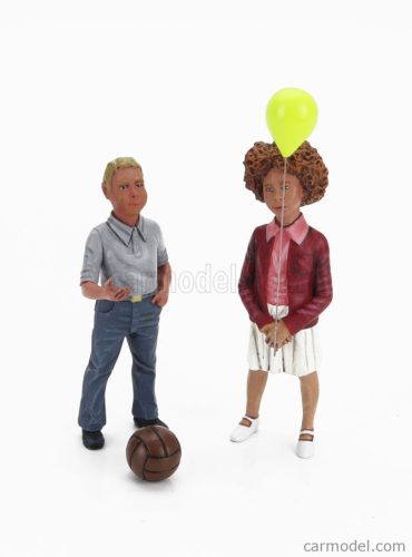 FIGURES  SET 2X BAMBINI CON PALLONCINI - CHILDREN WITH BALLOON TESSA & NILS  VARIOUS