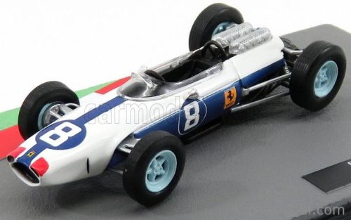 FERRARI  F1  512 TEAM N.A.R.T. N 8 MEXICO GP 1964 LORENZO BANDINI  WHITE BLUE