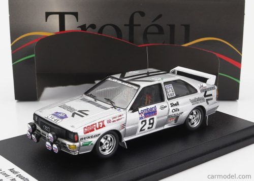 AUDI  QUATTRO (night version) N 29 RALLY RAC LOMBARD 1984 CHRIS LORD - RON VARLEY  SILVER