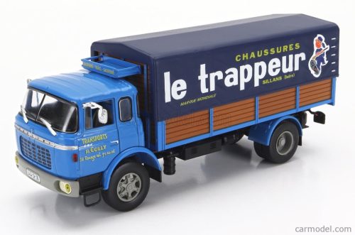 BERLIET  GRK10 TRUCK TELONATO LE TRAPPEUR 2-ASSI 1962  2 TONE BLUE