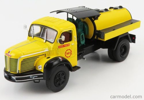 BERLIET  GLM10R TANKER TRUCK RIFIUTI SPECIALI 1955  YELLOW BLACK