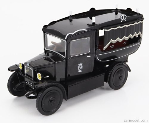 BERLIET  VTB TRUCK FOURGON MORTUAIRE ELECTRIQUE 2-ASSI 1924 - CARRO FUNEBRE - HEARSE - FUNERAL CAR  BLACK