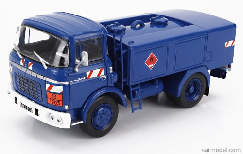 BERLIET  GAK 5R TANKER TRUCK FUEL AVITAILLEUR GENDARMERIE POLICE 2-ASSI 1969  BLUE