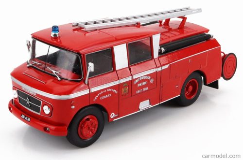 CITROEN  46 CDC TANKER TRUCK 1968 - FIRE ENGINE - VIGILI DEL FUOCO - FEUERWEHR  RED