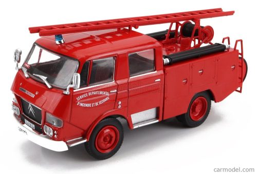 CITROEN  N-SERIES TANKER TRUCK 1969 - FIRE ENGINE - VIGILI DEL FUOCO - FEUERWEHR  RED