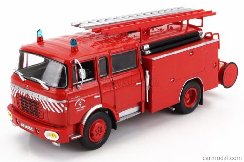 BERLIET  GAK 20 TANKER TRUCK 1969 - FIRE ENGINE - VIGILI DEL FUOCO - FEUERWEHR  RED