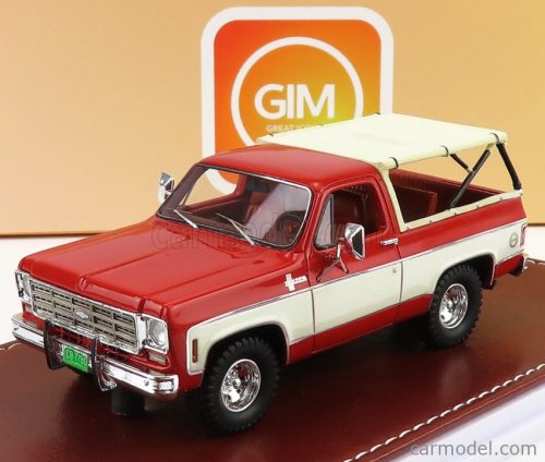 CHEVROLET  BLAZER K5 1973 OPEN TOP  RED WHITE