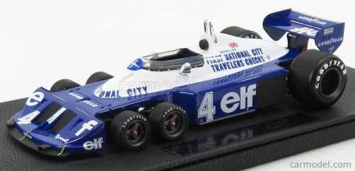 TYRRELL  F1  P34/2 ELF FORD SIX WHEELS N 4 SEASON GP 1977 P.DEPAILLER  BLUE WHITE