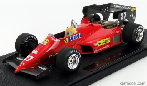 FERRARI  F1 126C4 N 27 SEASON 1984 M.ALBORETO  RED