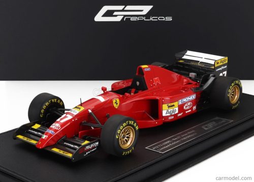 FERRARI  F1  412T2 N 27 SEASON 1995 JEAN ALESI - CON VETRINA - WITH SHOWCASE  RED