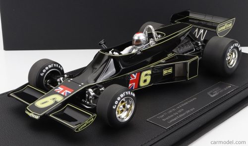 LOTUS  F1 77 JOHN PLAYER TEAM LOTUS N 6 BRAZILIAN GP (with pilot figure) 1976 MARIO ANDRETTI  JPS BLACK GOLD