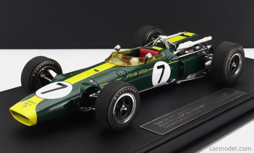 LOTUS  F1  43 SCUDERIA LOTUS TEAM N 7 SOUTH AFRICA GP KYALAMI 1967 JIM CLARK  BRITISH RACING GREEN