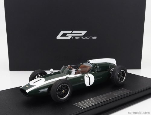 COOPER F1 T53 N 1 POLE POSITION WINNER BRITISH SILVERSTONE GP WORLD CHAMPION 1960 JACK BRABHAM