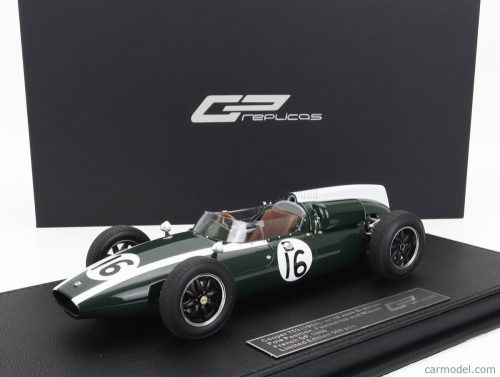 COOPER F1 T53 N 16 POLE POSITION FASTEST LAP WINNER FRENCH GP WORLD CHAMPION 1960 JACK BRABHAM