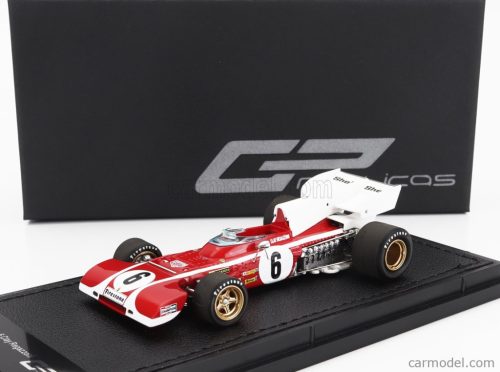 FERRARI  F1  312B2 SCUDERIA FERRARI N 6 12th SOUTH AFRICA GP 1972 CLAY REGAZZONI  RED