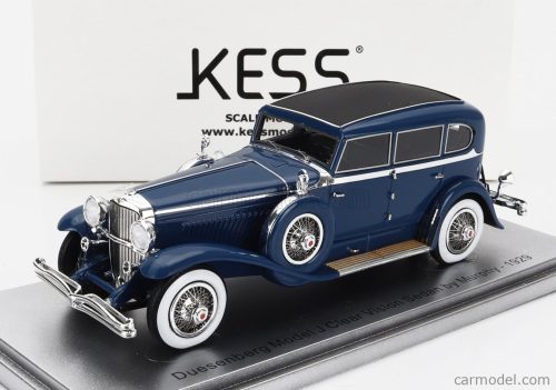 DUESENBERG  MODEL J BERLINE CLEAR VISION SEDAN BY MURPHY 1929  BLUE