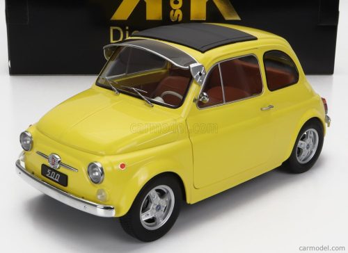 FIAT  500 F CUSTOM WITH ABARTH RIMS 1968  YELLOW