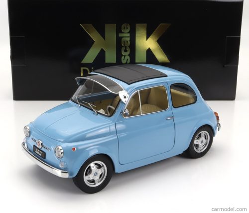 FIAT  500 F CUSTOM WITH ABARTH RIMS 1968  LIGHT BLUE