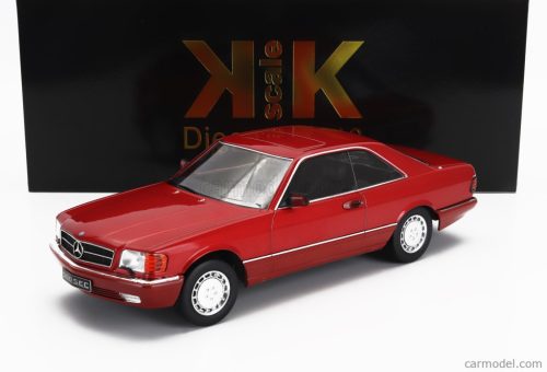 MERCEDES BENZ  S-CLASS 500 SEC (C126) COUPE 1985  RED MET