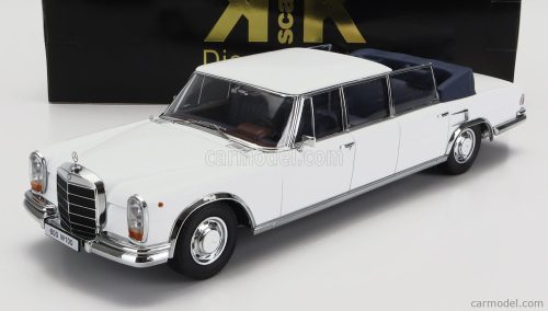 MERCEDES BENZ  S-CLASS 600 PULLMAN (W100) LANDAULET SEMICONVERTIBLE 1964  WHITE