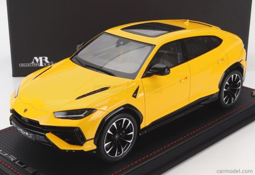 LAMBORGHINI  URUS S 2022 - CON VETRINA - WITH SHOWCASE  GIALLO AUGE - YELLOW