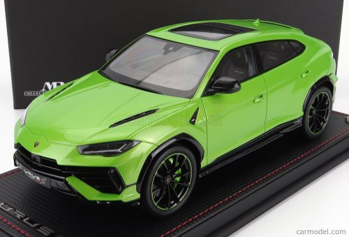 LAMBORGHINI  URUS S 2022 - CON VETRINA - WITH SHOWCASE  VERDE MANTIS - GREEN MET