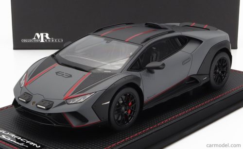 LAMBORGHINI  HURACAN N 63 STERRATO 2022 - CON VETRINA - WITH SHOWCASE  GRIGIO VULCANO - MATT GREY