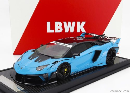 LAMBORGHINI  AVENTADOR GT EVO LBWK LB-WORKS 2019  SKY BLUE CARBON BLACK