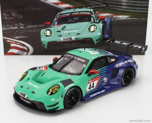 PORSCHE  911 992 GT3 R TEAM FALKEN MOTORSPORTS N 44 10th 24h NURBURGRING 2023 JOEL ERIKSSON - TIM HEINEMANN - NICO MENZEL - MARTIN RAGGINGER  GREEN BLUE