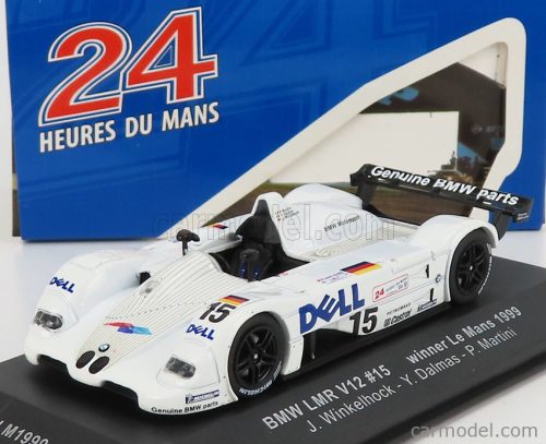 BMW  S70 6.0L V12 LMR TEAM BMW MOTORSPORT DELL N 15 WINNER 24h LE MANS 1999 P.MARTINI - Y.DALMAS - J.WINKELHOCK