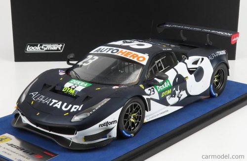 FERRARI   488 GT3 EVO 3.9L TURBO V8 TEAM ALPHATAURI N 23 DTM SEASON 2021 A.ALBON   MATT BLUE WHITE